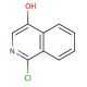 1-Chloro-4-hydroxyisoquinoline (CAS 3336-43-4) - chemical structure image