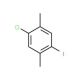 1-Chloro-4-iodo-2,5-dimethylbenzene - chemical structure image