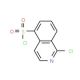 1-Chloro-5-isoquinolinesulfonyl Chloride (CAS 141519-77-9) - chemical structure image