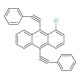 1-Chloro-9,10-bis(phenylethynyl)anthracene (CAS 41105-35-5) - chemical structure image