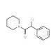 1-[chloro(phenyl)acetyl]piperidine (CAS 18504-70-6) - chemical structure image