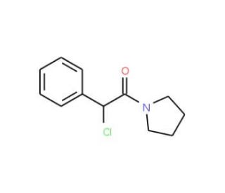 1-[chloro(phenyl)acetyl]pyrrolidine - chemical structure image