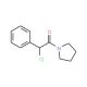1-[chloro(phenyl)acetyl]pyrrolidine - chemical structure image