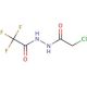 1-(Chloroacetyl)-2-(trifluoroacetyl)hydrazine 的分子结构, CAS编号: 762240-99-3 1-(Chloroacetyl)-2-(trifluoroacetyl)hydrazine (CAS 762240-99-3) - chemical structure image