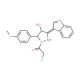 1-(chloroacetyl)-3-(1H-indol-3-yl)-5-(4-methoxyphenyl)-4,5-dihydro-1H-pyrazol-4-ol - chemical structure image