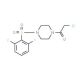 1-(chloroacetyl)-4-[(2,6-difluorophenyl)sulfonyl]piperazine - chemical structure image