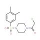 1-(chloroacetyl)-4-[(3,4-dimethylphenyl)sulfonyl]piperazine - chemical structure image
