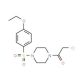1-(chloroacetyl)-4-[(4-ethoxyphenyl)sulfonyl]piperazine - chemical structure image