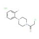 1-(chloroacetyl)-4-(2-fluorophenyl)piperazine hydrochloride - chemical structure image