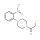 1-(chloroacetyl)-4-(2-nitrophenyl)piperazine - chemical structure image