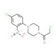 1-(chloroacetyl)-4-(4-chloro-2-nitrophenyl)piperazine - chemical structure image