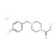 1-(chloroacetyl)-4-(4-chlorobenzyl)piperazine hydrochloride (CAS 1049712-18-6) - chemical structure image