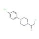 1-(chloroacetyl)-4-(4-fluorophenyl)piperazine hydrochloride - chemical structure image