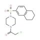 1-(chloroacetyl)-4-(5,6,7,8-tetrahydronaphthalen-2-ylsulfonyl)piperazine - chemical structure image