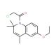 1-(chloroacetyl)-6-ethoxy-2,2,4-trimethyl-1,2-dihydroquinoline - chemical structure image