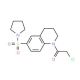 1-(chloroacetyl)-6-(pyrrolidin-1-ylsulfonyl)-1,2,3,4-tetrahydroquinoline - chemical structure image