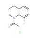 1-(chloroacetyl)-8-fluoro-1,2,3,4-tetrahydroquinoline - chemical structure image