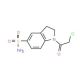 1-(chloroacetyl)indoline-5-sulfonamide - chemical structure image