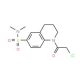 1-(chloroacetyl)-N,N-dimethyl-1,2,3,4-tetrahydroquinoline-6-sulfonamide - chemical structure image