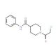1-(chloroacetyl)-N-phenylpiperidine-4-carboxamide (CAS 923171-84-0) - chemical structure image