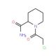 1-(chloroacetyl)piperidine-2-carboxamide - chemical structure image