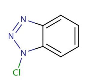 1-Chlorobenzotriazole (CAS 21050-95-3) - chemical structure image