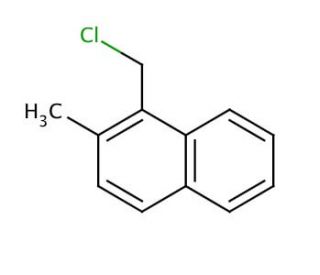 1-Chloromethyl-2-methylnaphthalene (CAS 6626-23-9) - chemical structure image