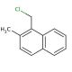 1-Chloromethyl-2-methylnaphthalene (CAS 6626-23-9) - chemical structure image