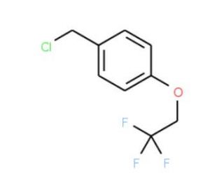 1-(chloromethyl)-4-(2,2,2-trifluoroethoxy)benzene - chemical structure image