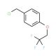 1-(chloromethyl)-4-(2,2,2-trifluoroethoxy)benzene - chemical structure image