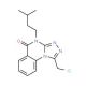 1-(chloromethyl)-4-(3-methylbutyl)[1,2,4]triazolo[4,3-a]quinazolin-5(4H)-one - chemical structure image
