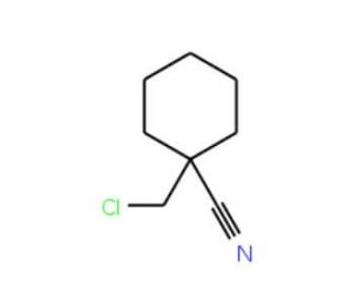 1-(Chloromethyl)cyclohexanecarbonitrile (CAS 112905-95-0) - chemical structure image