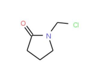 1-(chloromethyl)pyrrolidin-2-one (CAS 31282-95-8) - chemical structure image