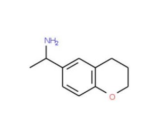 1-Chroman-6-yl-ethylamine - chemical structure image