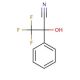 1-Cyano-1-phenyl-2,2,2-trifluoroethanol (CAS 20445-04-9) - chemical structure image