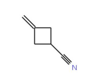 1-Cyano-3-methylidenecyclobutane (CAS 15760-35-7) - chemical structure image