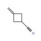 1-Cyano-3-methylidenecyclobutane (CAS 15760-35-7) - chemical structure image