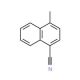 1-Cyano-4-methylnaphthalene (CAS 36062-93-8) - chemical structure image