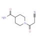 1-(cyanoacetyl)piperidine-4-carboxamide - chemical structure image