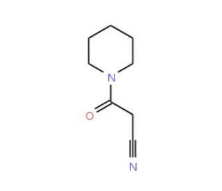 1-Cyanoacetylpiperidine (CAS 15029-30-8) - chemical structure image