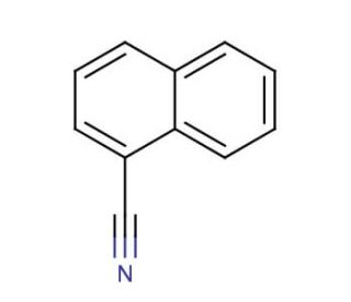 1-Cyanonaphthalene (CAS 86-53-3) - chemical structure image