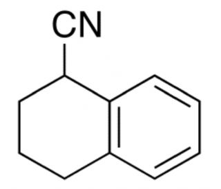 1-Cyanotetraline (CAS 56536-96-0) - chemical structure image