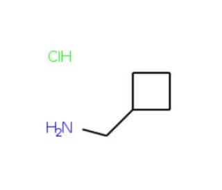 1-cyclobutylmethanamine hydrochloride (CAS 5454-82-0) - chemical structure image