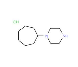 1-Cycloheptyl-piperazinehydrochloride - chemical structure image