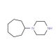 1-Cycloheptylpiperazine (CAS 21043-42-5) - chemical structure image