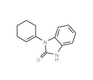 1-(cyclohex-1-en-1-yl)-2,3-dihydro-1H-1,3-benzodiazol-2-one - chemical structure image