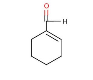 1-Cyclohexene-1-carboxaldehyde (CAS 1192-88-7) - chemical structure image