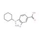 1-Cyclohexyl-1H-benzotriazole-5-carboxylic acid - chemical structure image