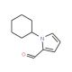 1-Cyclohexyl-1H-pyrrole-2-carbaldehyde (CAS 878422-21-0) - chemical structure image