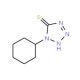 1-cyclohexyl-1H-tetrazole-5-thiol (CAS 49847-44-1) - chemical structure image